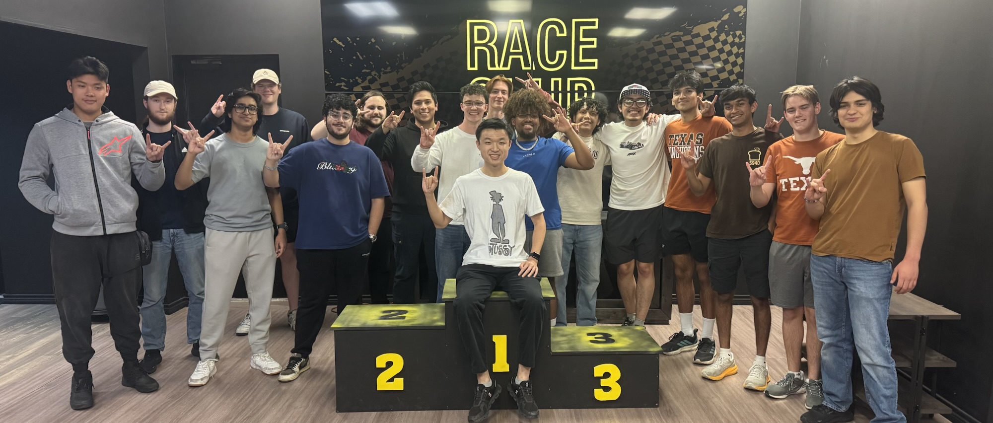 Dylan Foley- Track Marshal and President of Longhorn Sim Racing at UT ...